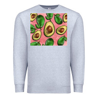 Heather Grey avacado pink tumbler Premium Sweatshirt - BarkalooDesign