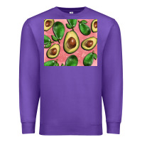 Purple avacado pink tumbler Premium Sweatshirt - BarkalooDesign
