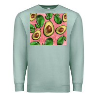 Seafoam avacado pink tumbler Premium Sweatshirt - BarkalooDesign