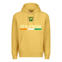 Antique Gold Cote d_Ivoire National Flag Ivory Coast Coat Of Arms Gift Premium Hoodie - trangStudio