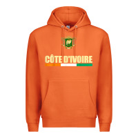 Carrot Cote d_Ivoire National Flag Ivory Coast Coat Of Arms Gift Premium Hoodie - trangStudio