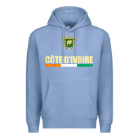 Colony Blue Cote d_Ivoire National Flag Ivory Coast Coat Of Arms Gift Premium Hoodie - trangStudio