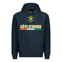 Navy Cote d_Ivoire National Flag Ivory Coast Coat Of Arms Gift Premium Hoodie - trangStudio
