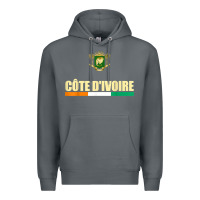 Rock Cote d_Ivoire National Flag Ivory Coast Coat Of Arms Gift Premium Hoodie - trangStudio