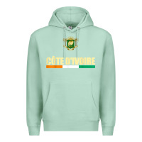 Seafoam Cote d_Ivoire National Flag Ivory Coast Coat Of Arms Gift Premium Hoodie - trangStudio