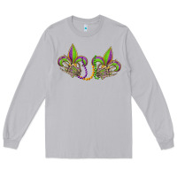 Moon Dust skeleton hands mardi gras Long Sleeve Tee - OliviaCreatesArt