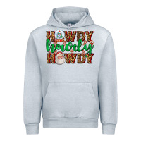 Heather Grey howdy howdy howdy Urban Hoodie - AdoDesignShop