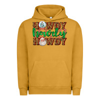 Pigment Peanut Butter howdy howdy howdy Urban Hoodie - AdoDesignShop