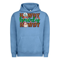 Pigment Pebble Blue howdy howdy howdy Urban Hoodie - AdoDesignShop