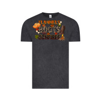 Vintage Black flannels boots and bonfires Vintage Tee - CowGirlArtShop