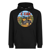 Black i can dig it armadillo Heavyweight Hoodie - BarkalooDesign