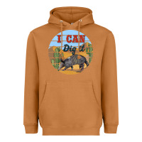 Meerkat i can dig it armadillo Heavyweight Hoodie - BarkalooDesign