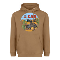 Toasted Coconut i can dig it armadillo Heavyweight Hoodie - BarkalooDesign