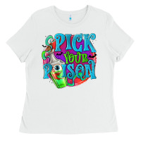 White Pick Your Poison Ladies Tee - texasbilliewilder