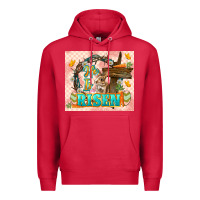 Cardinal Easter Day He is risen 20oz skinny Premium Hoodie - LillyAllenDesigns