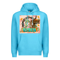 Ocean Blue Easter Day He is risen 20oz skinny Premium Hoodie - LillyAllenDesigns