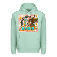 Seafoam Easter Day He is risen 20oz skinny Premium Hoodie - LillyAllenDesigns