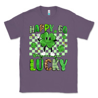 Lavender happy go lucky Classic Tee - Artiststas