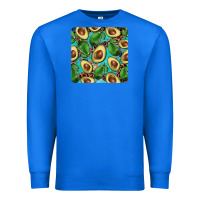 True Royal avacado with turquoise and leopard background mug coaster Premium Sweatshirt - BarkalooDesign