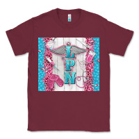 Burgundy lpn tumbler tbs Classic Tee - TumblerDesignByShophia