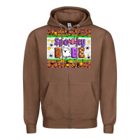 Chestnut Spooky Babe Zipper Hoodie - Artiststas