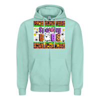 Seafoam Spooky Babe Zipper Hoodie - Artiststas