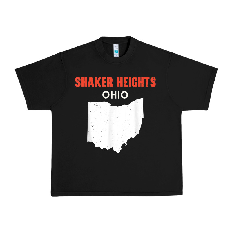 Shaker Heights Ohio Usa State America Travel Ohioan Urban Heavy Tee by trangStudio | Teevron