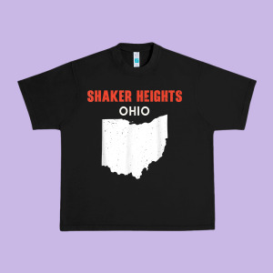 Shaker Heights Ohio Usa State America Travel Ohioan Urban Heavy Tee Designed By Trangstudio