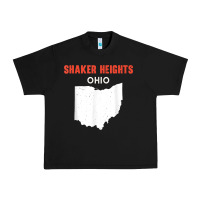 Black shaker heights ohio usa state america travel ohioan Urban Heavy Tee - trangStudio