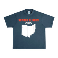 Midnight Navy shaker heights ohio usa state america travel ohioan Urban Heavy Tee - trangStudio