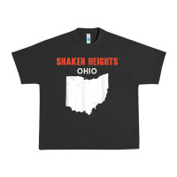 Pigment Black shaker heights ohio usa state america travel ohioan Urban Heavy Tee - trangStudio