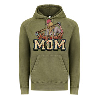 Vintage Olive Baseball mom Vintage Hoodie - HowdyJamesFarm