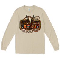 Mushroom simmer down cowboy olivia Long Sleeve Tee - OliviaCreatesArt