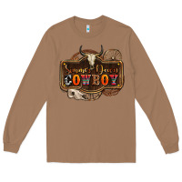 Toasted Coconut simmer down cowboy olivia Long Sleeve Tee - OliviaCreatesArt