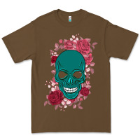 Cacao Skull with flowers Premium Tee - Bettercallsaul