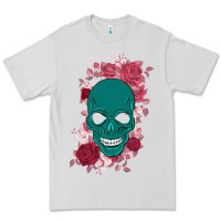 Dove Grey Skull with flowers Premium Tee - Bettercallsaul