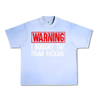 Grape Ice Mens Warning I Bought The Drink Package Cruise Shirts [Men] Urban Heavy Tee - trangStudio