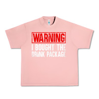 Salmon Mens Warning I Bought The Drink Package Cruise Shirts [Men] Urban Heavy Tee - trangStudio