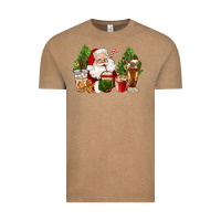 Vintage Coffee santa coffee cups christmas Vintage Tee - CowGirlArtShop