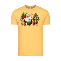 Vintage Mustard santa coffee cups christmas Vintage Tee - CowGirlArtShop