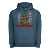 Pigment Midnight Navy tis the season Urban Hoodie - AdoDesignShop