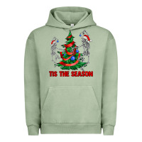 Pigment Oil Green tis the season Urban Hoodie - AdoDesignShop