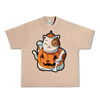 Burro cute kawaii maneki neko cat halloween pumpkin costume boys Urban Heavy Tee - trangStudio