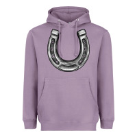 Lavender horseshoe Heavyweight Hoodie - BarkalooDesign