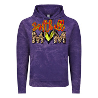 Cloud Purple Softball mom Vintage Hoodie - HowdyJamesFarm