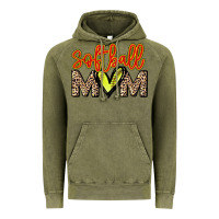 Vintage Olive Softball mom Vintage Hoodie - HowdyJamesFarm