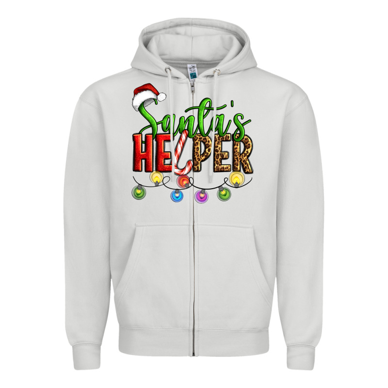 Santa's Helper Christmas Zipper Hoodie by Artiststas | Teevron