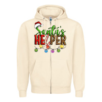 Sandshell santa's helper christmas Zipper Hoodie - Artiststas