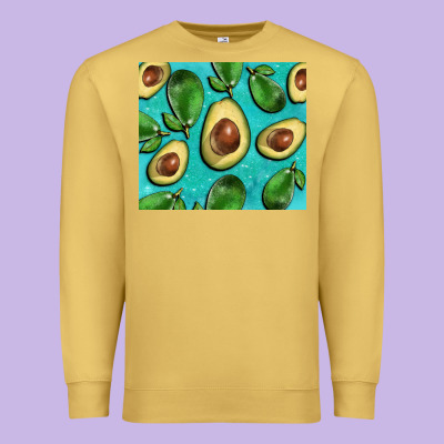 Avacadoblue Tumbler Premium Sweatshirt Designed By Barkaloodesign