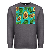 Charcoal Heather avacadoblue tumbler Premium Sweatshirt - BarkalooDesign